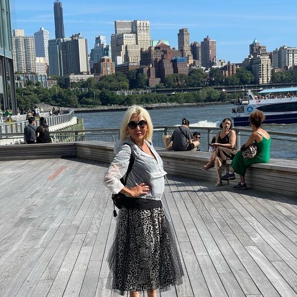 RED Valentino Black and White Leopard Pattern skirt - Picture 2 of 8